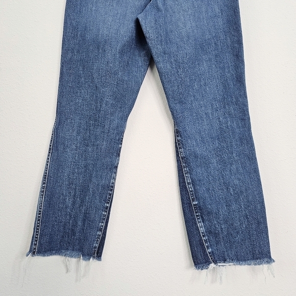 Everlane The Cheeky Bootcut Two-tone Raw Hem Jeans Size 30 - Picture 9 of 14